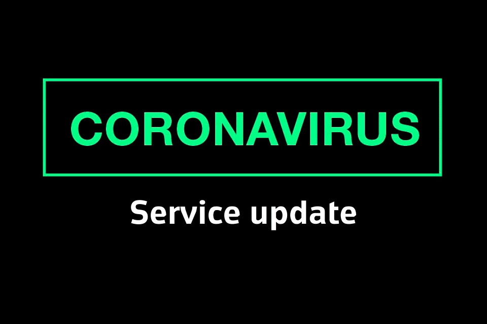 Service Update | Covid-19