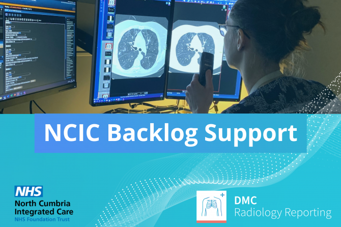 News | DMC Healthcare helps reduce radiology reporting backlogs in North Cumbria