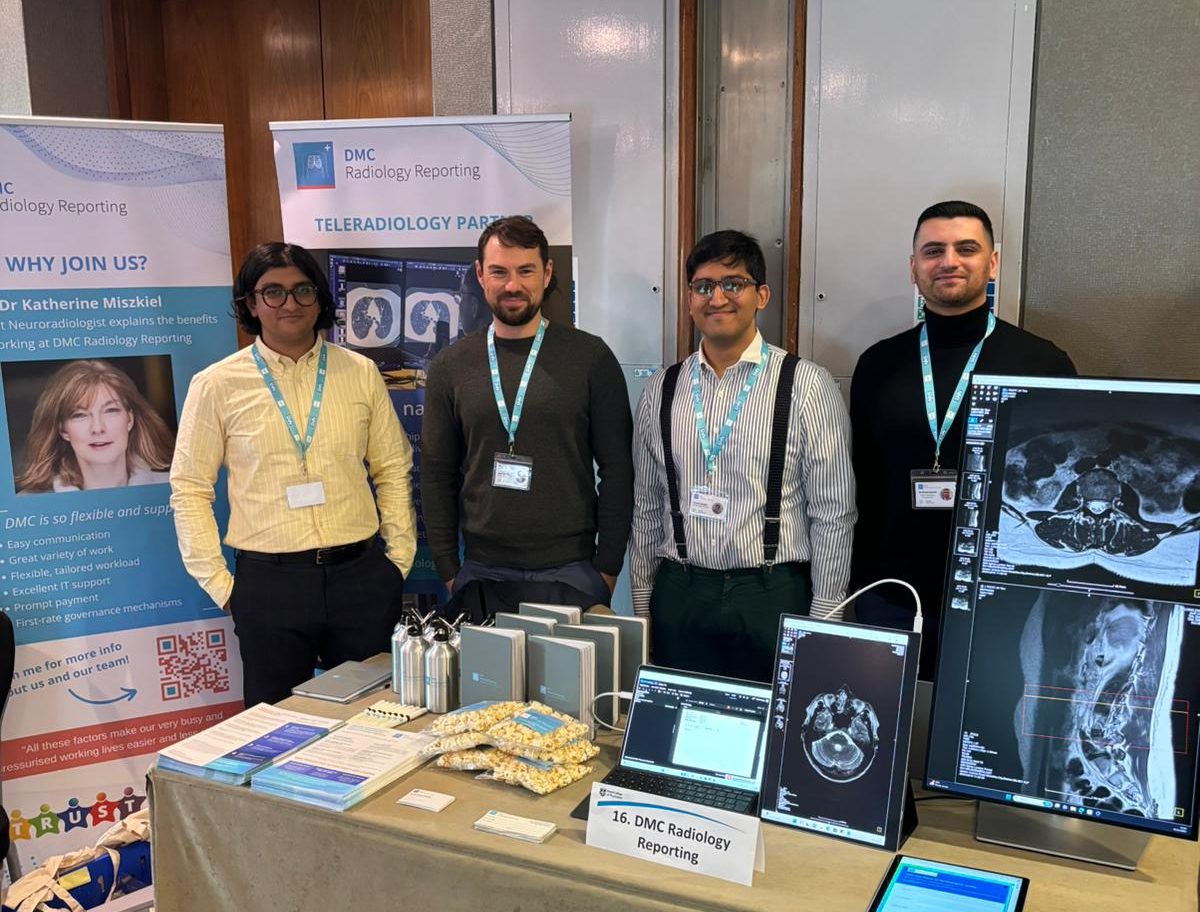DMC Radiology Reporting were recent Silver Sponsors of the BIR Annual Congress 2023, which took place at the Royal College of Physicians in London on the 2-3 November.