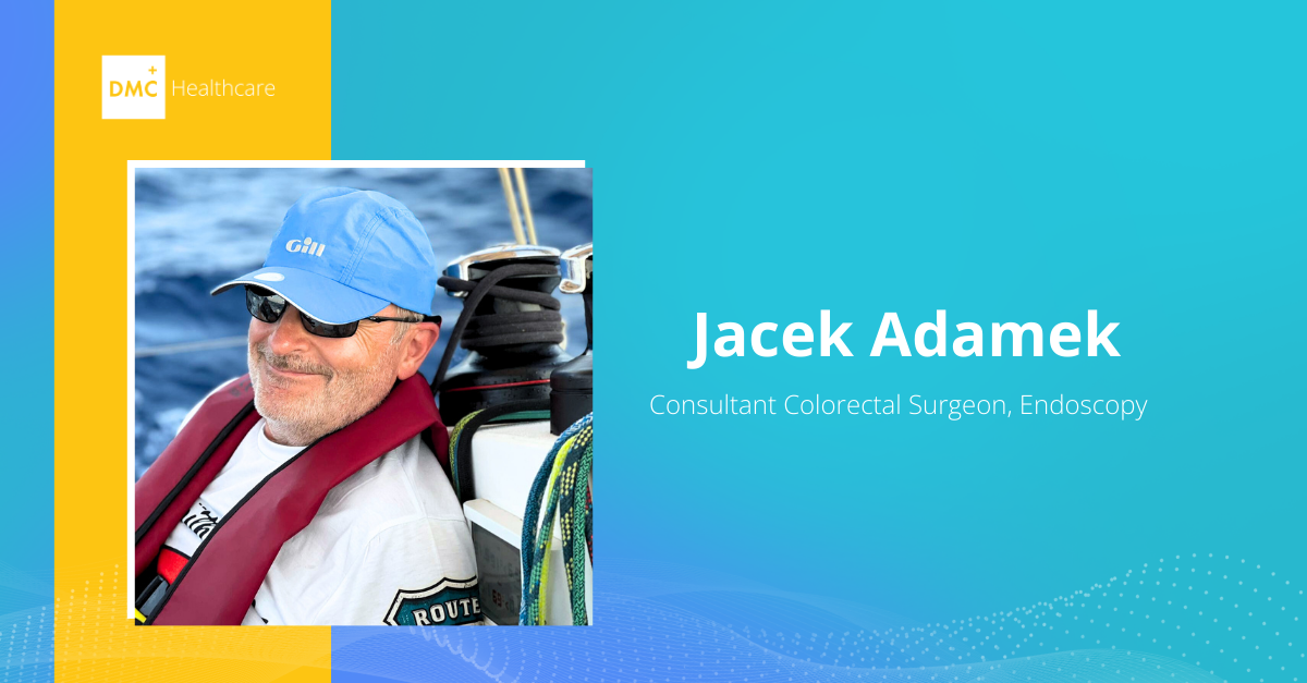 People Story Jacek Adamek Consultant Colorectal Surgeon Endoscopy 
