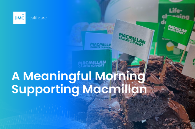 News | DMC Healthcare Supports Macmillan Coffee Morning 2025